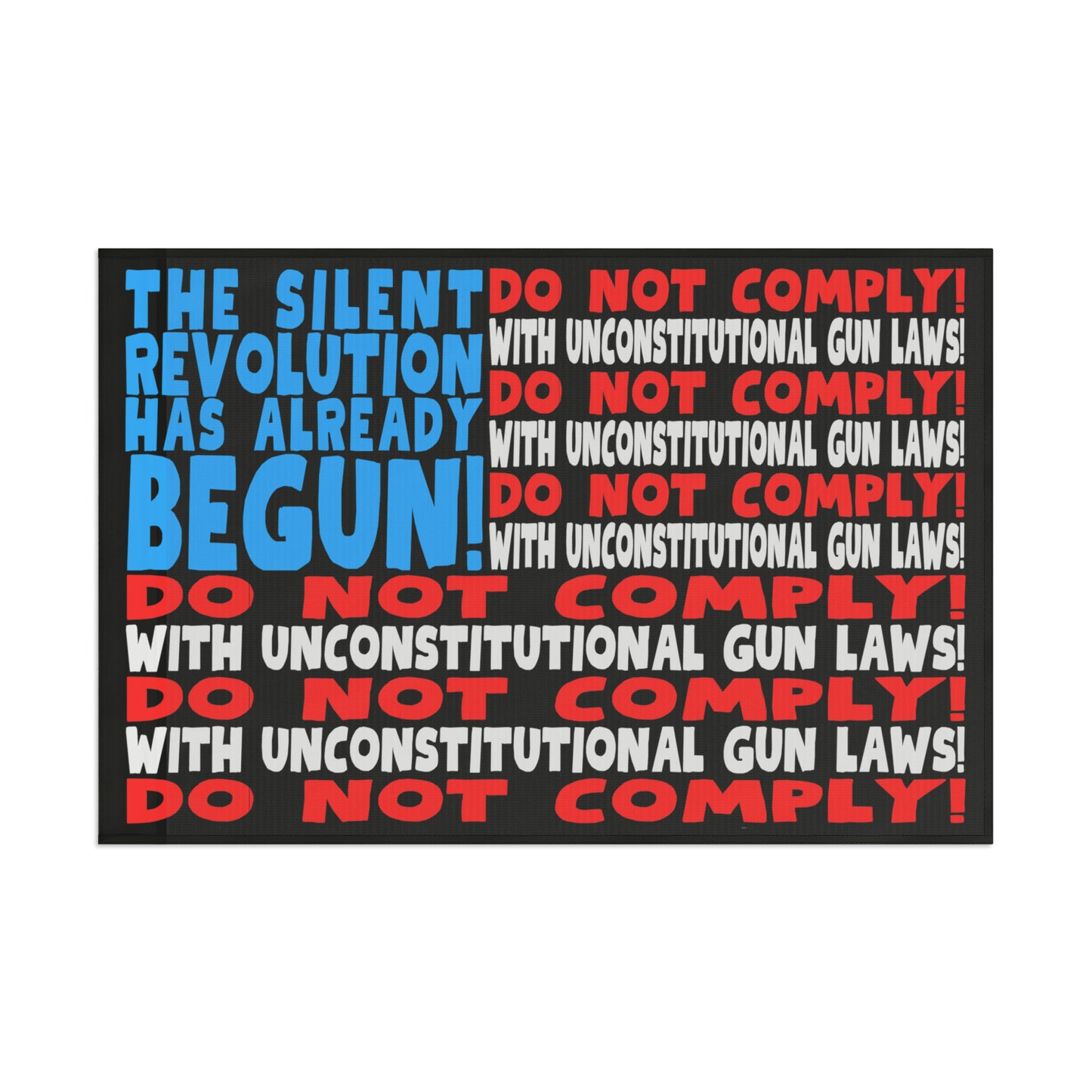 Silent Revolution Flag