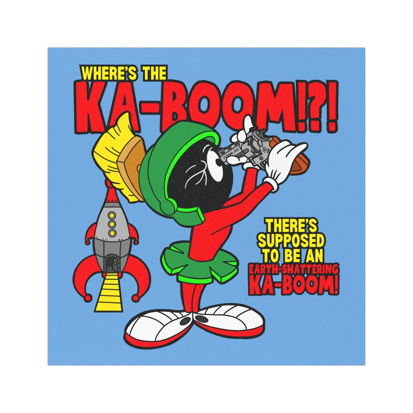 Whimsical Car Magnets - "Where's the KA-BOOM!?" Fun Vehicle Decor