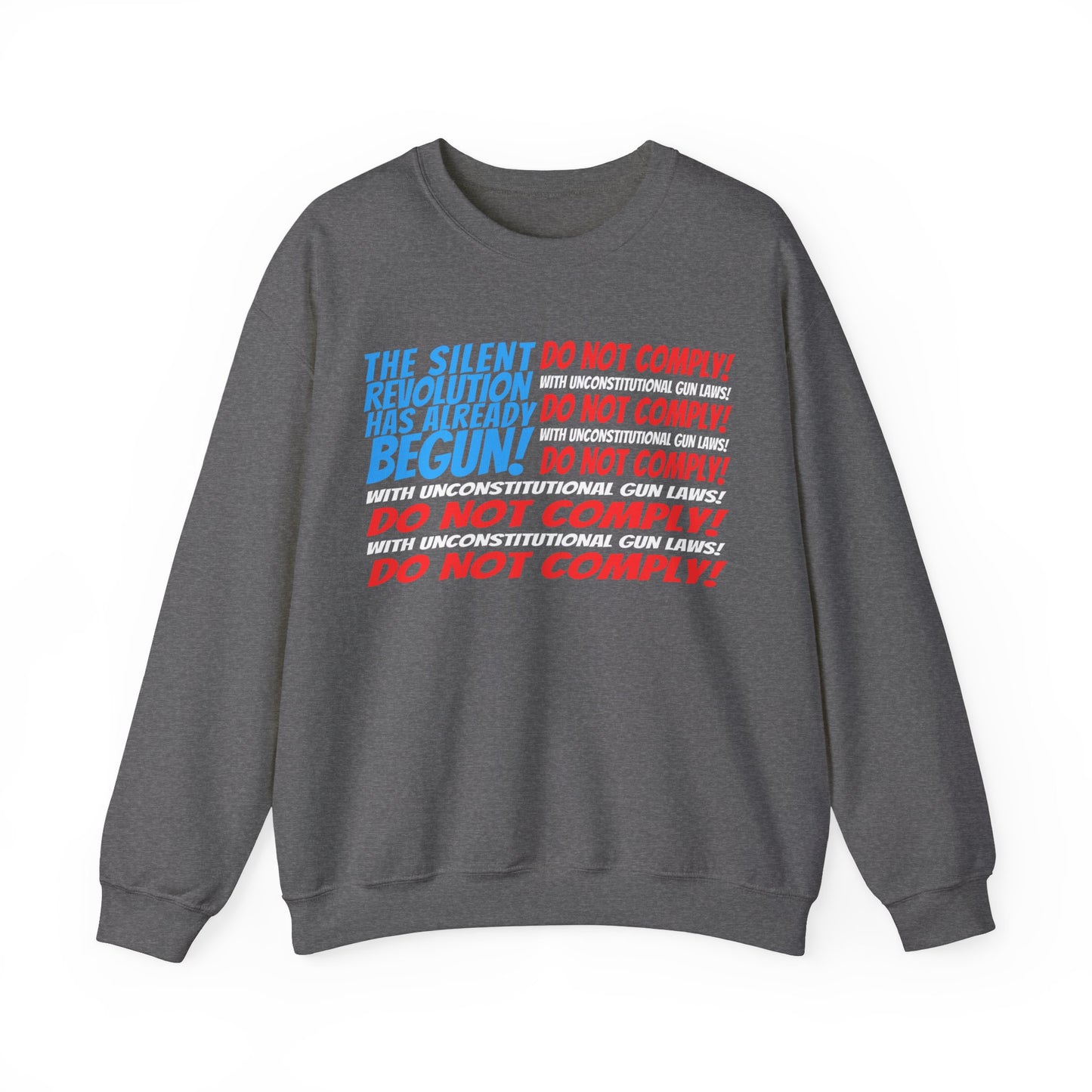 Silent Revolution! Unisex Heavy Blend™ Crewneck Sweatshirt
