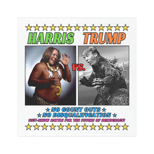 Harris v. Trump! Car Magnets