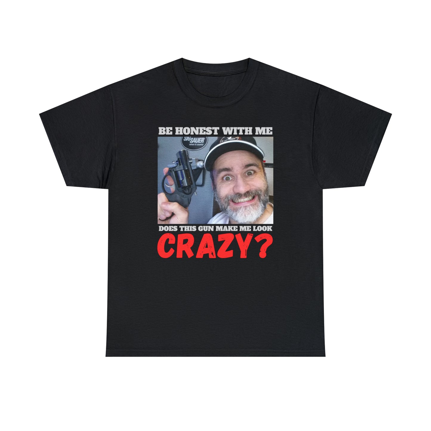 Crazy? Unisex Heavy Cotton Tee