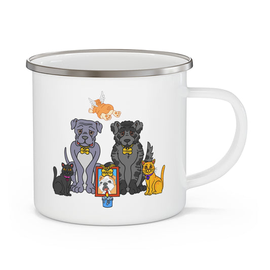 Lost but Still Loved (Mavis tribute) Enamel Camping Mug