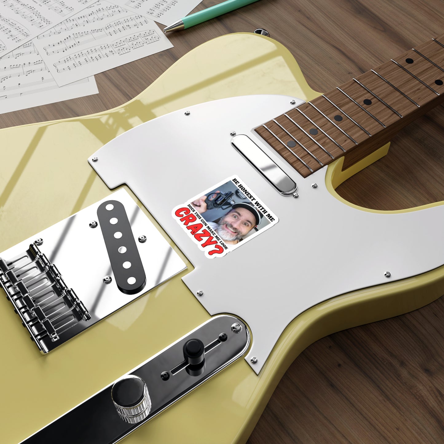 Guncrazy Die-Cut Stickers