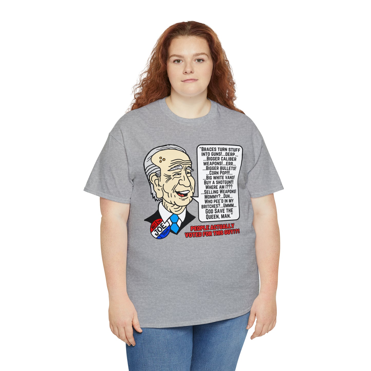 Biden Talk Unisex Heavy Cotton Tee