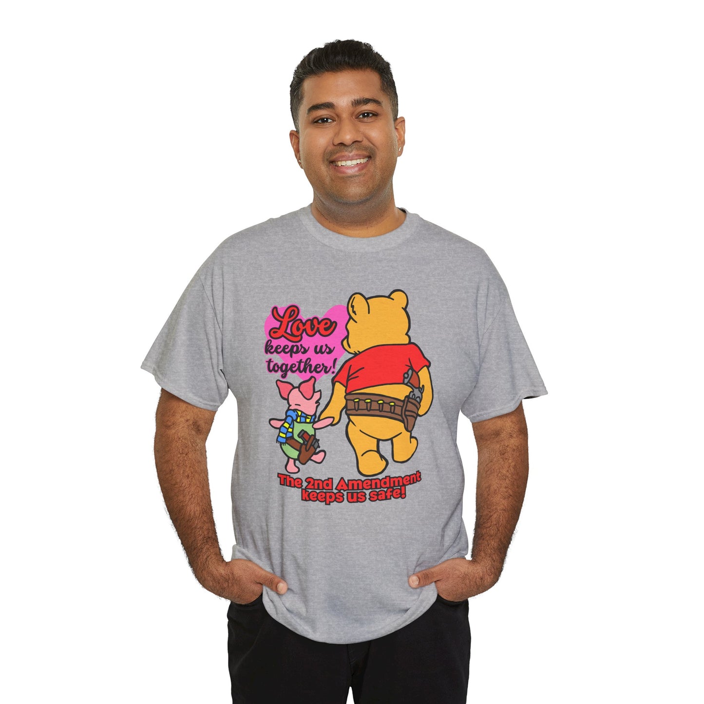 The 2nd Keeps Us Safe! Unisex Heavy Cotton Tee