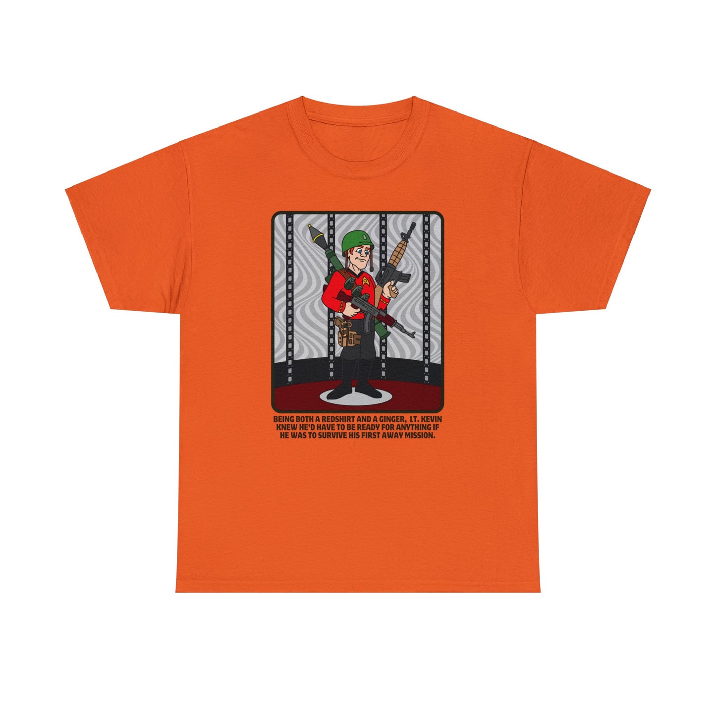 Ginger Redshirt Unisex Heavy Cotton Tee