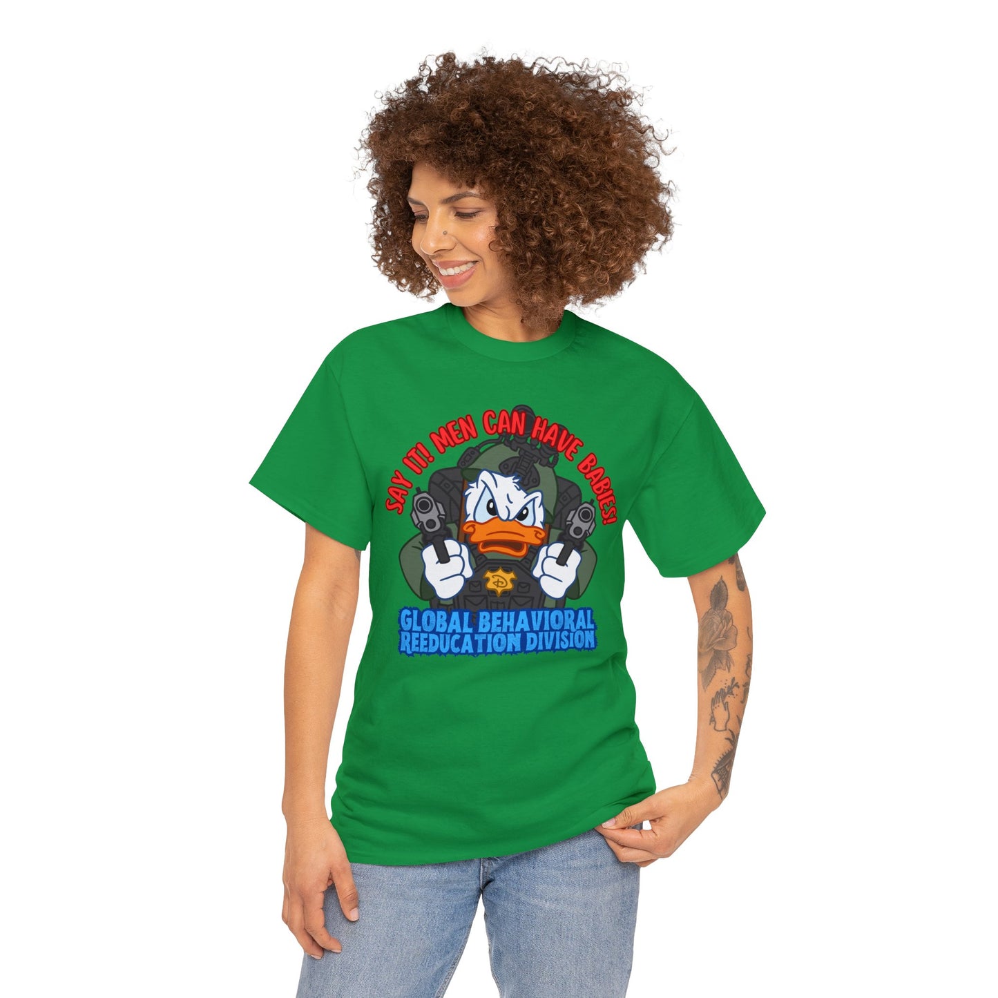 Tacti-Quack Unisex Heavy Cotton Tee!