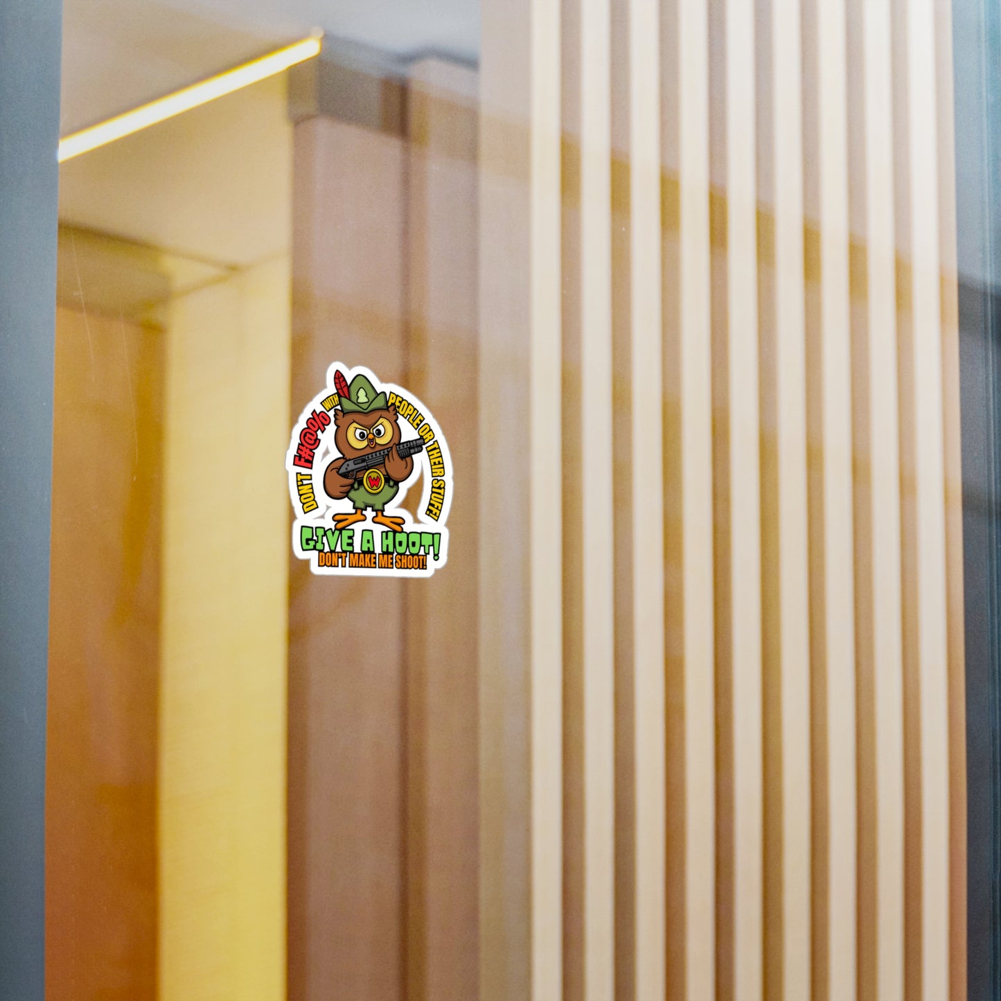 Give a Hoot! Kiss-Cut Vinyl Decals