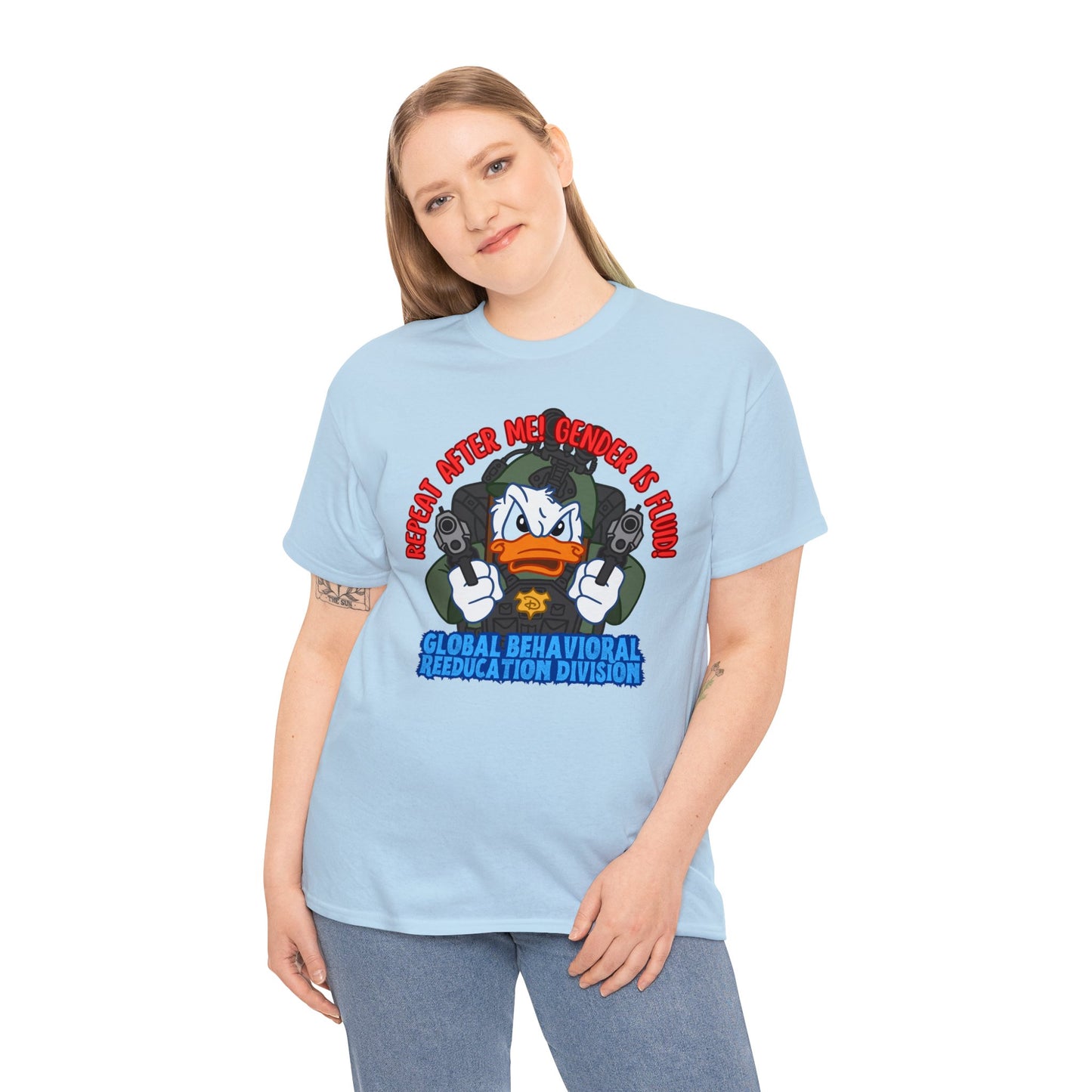 Tacti-Quack! (GF) Unisex Heavy Cotton Tee
