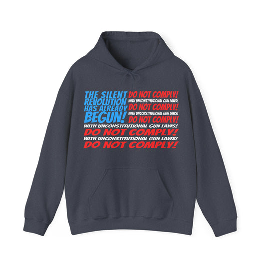 Silent Revolution! Unisex Heavy Blend™ Hooded Sweatshirt