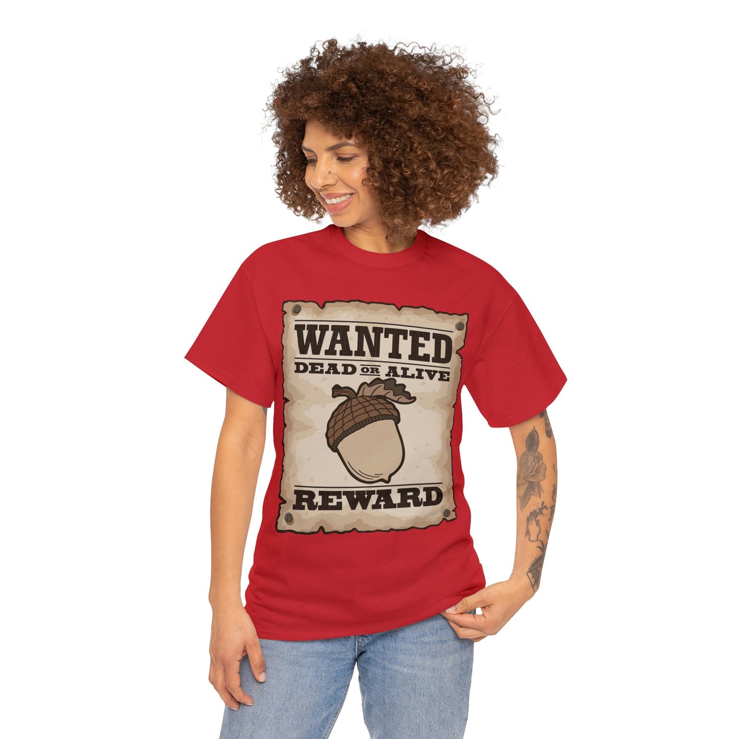 Wanted Nut! Unisex Heavy Cotton Tee