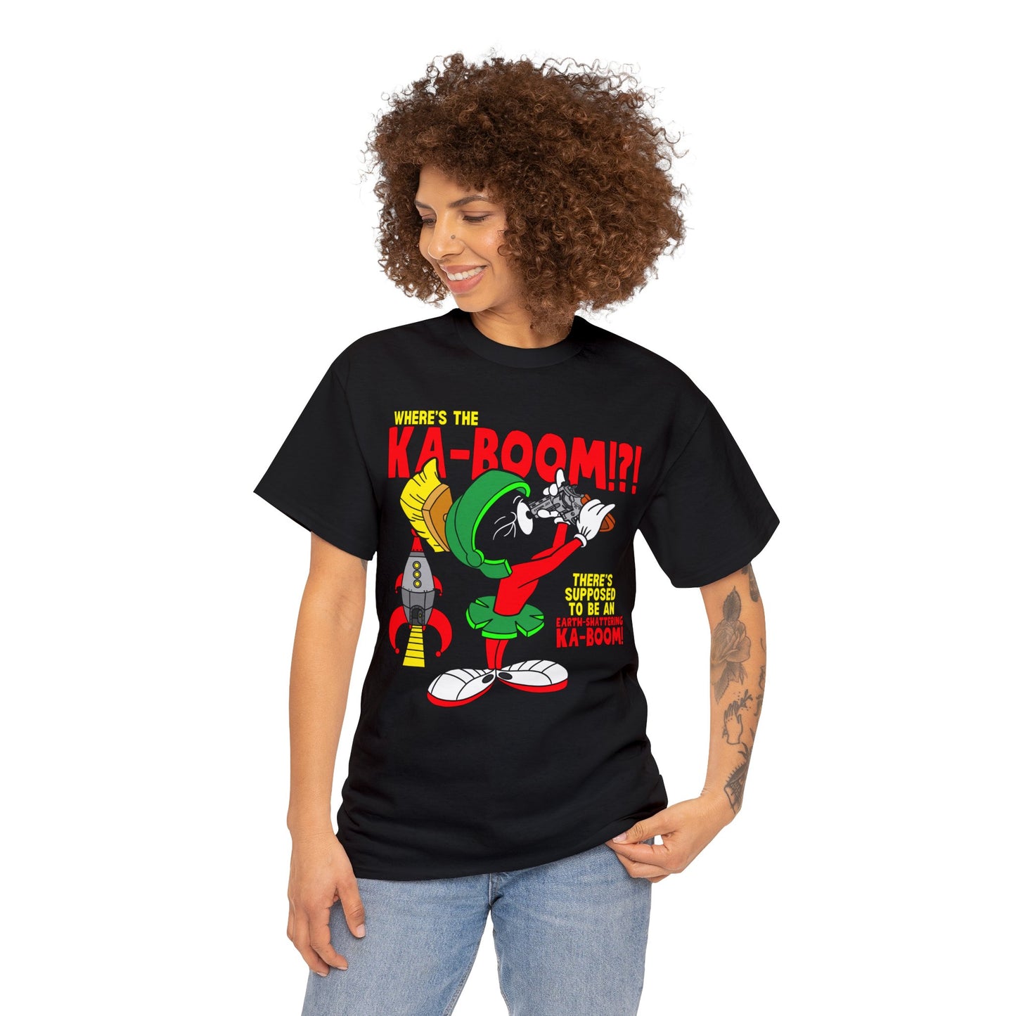 Where's the Ka-Boom!?! Unisex Heavy Cotton Tee