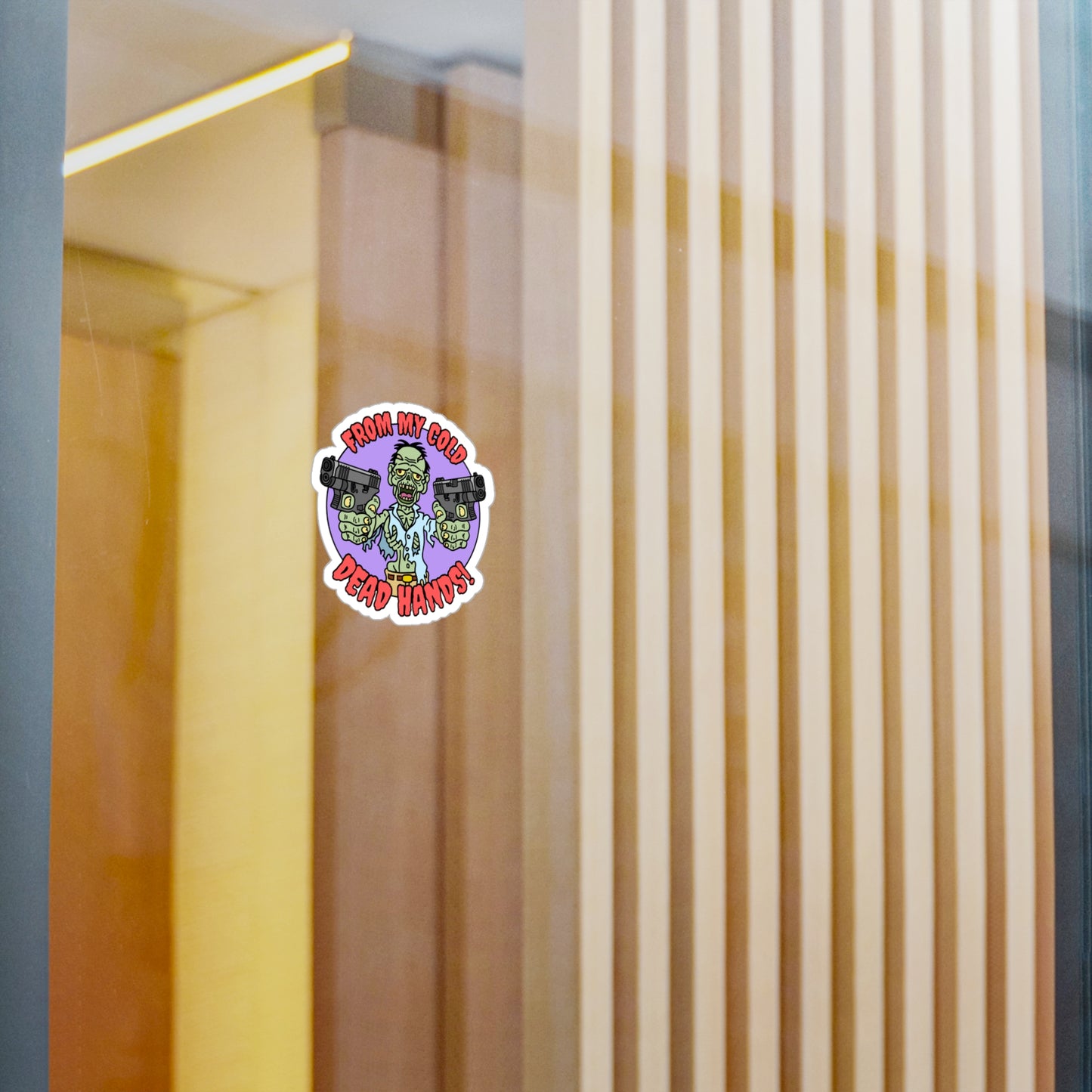 Cold, Dead Hands! Kiss-Cut Vinyl Decals