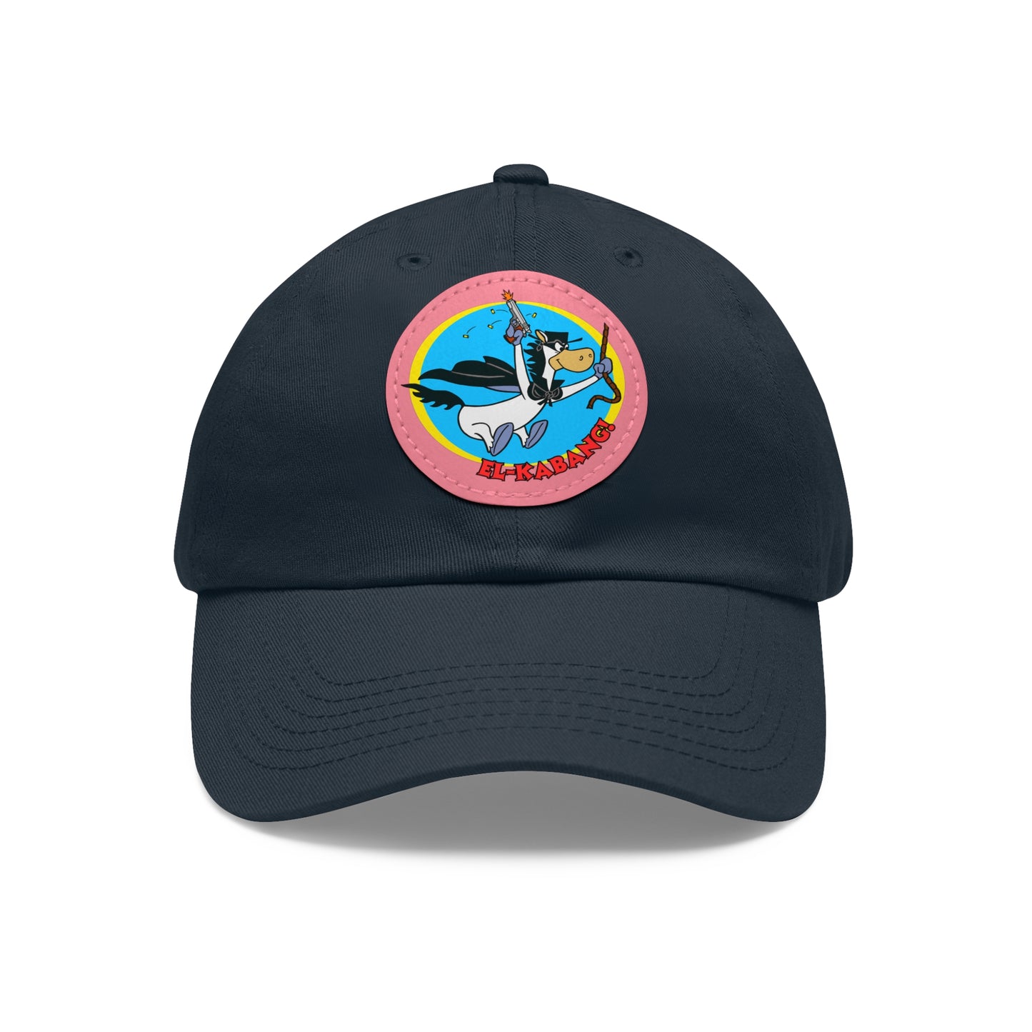 El-Kabang! Dad Hat with Leather Patch (Round)