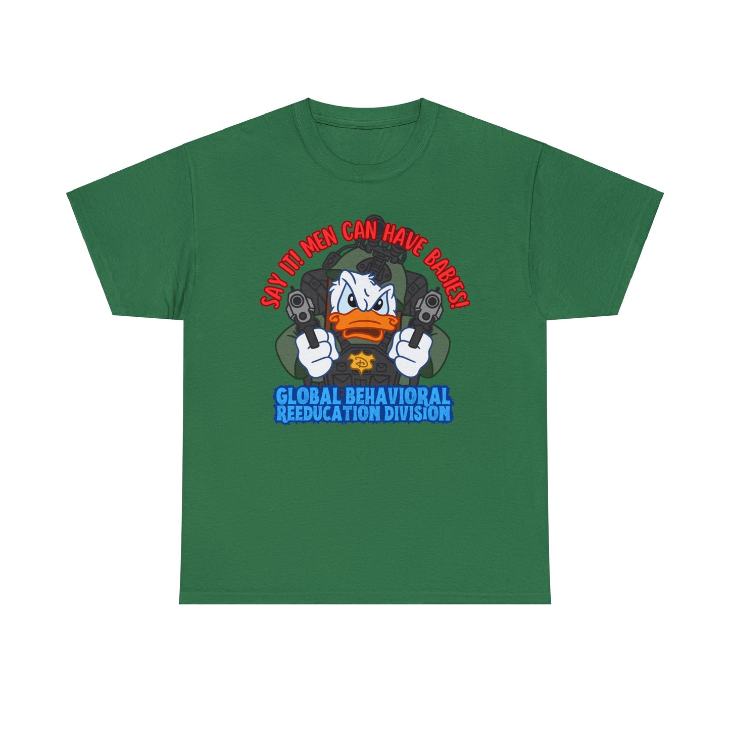 Tacti-Quack Unisex Heavy Cotton Tee!