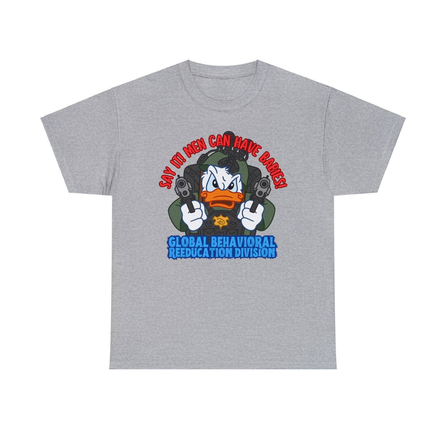 Tacti-Quack Unisex Heavy Cotton Tee!