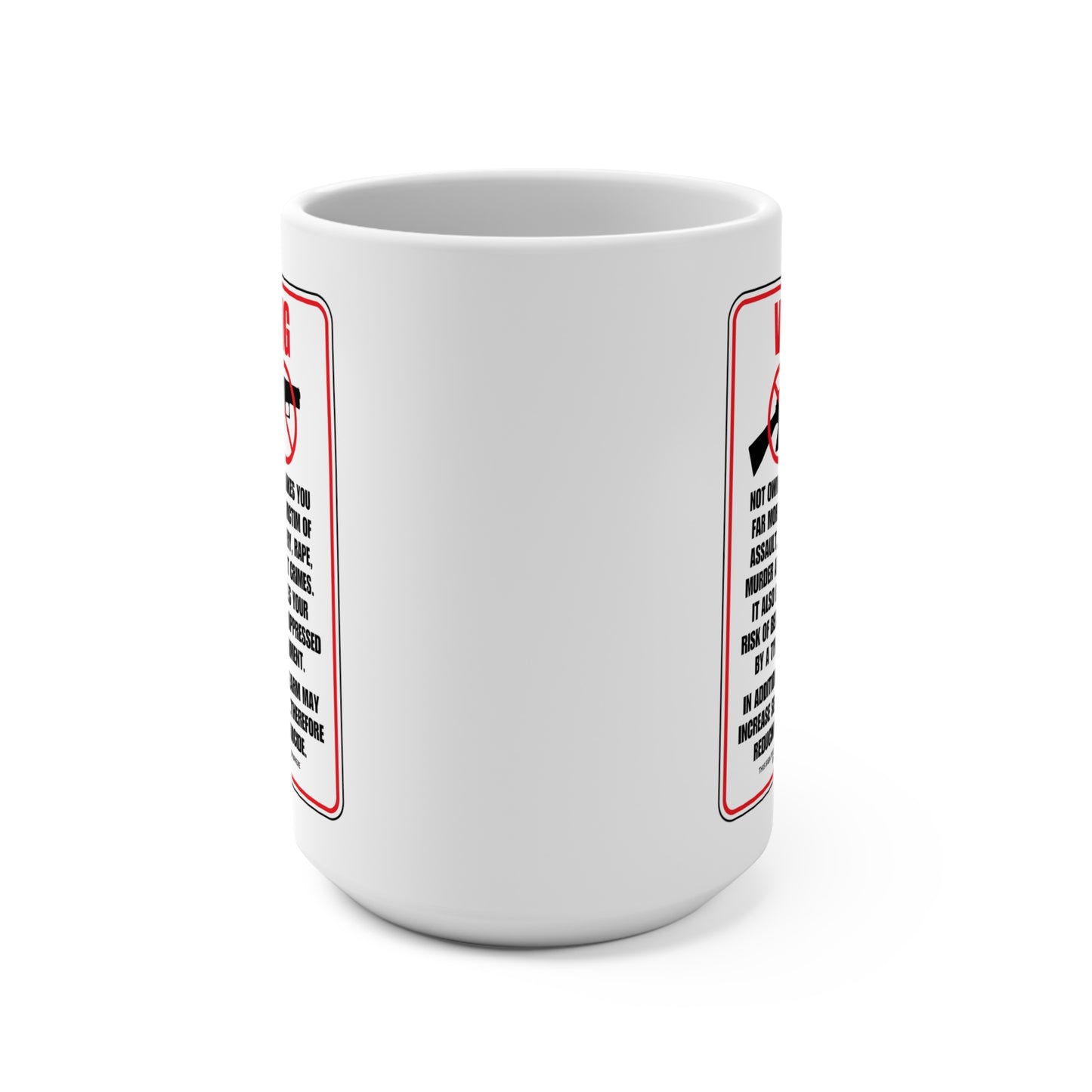 Firearm Safety! Mug 15oz