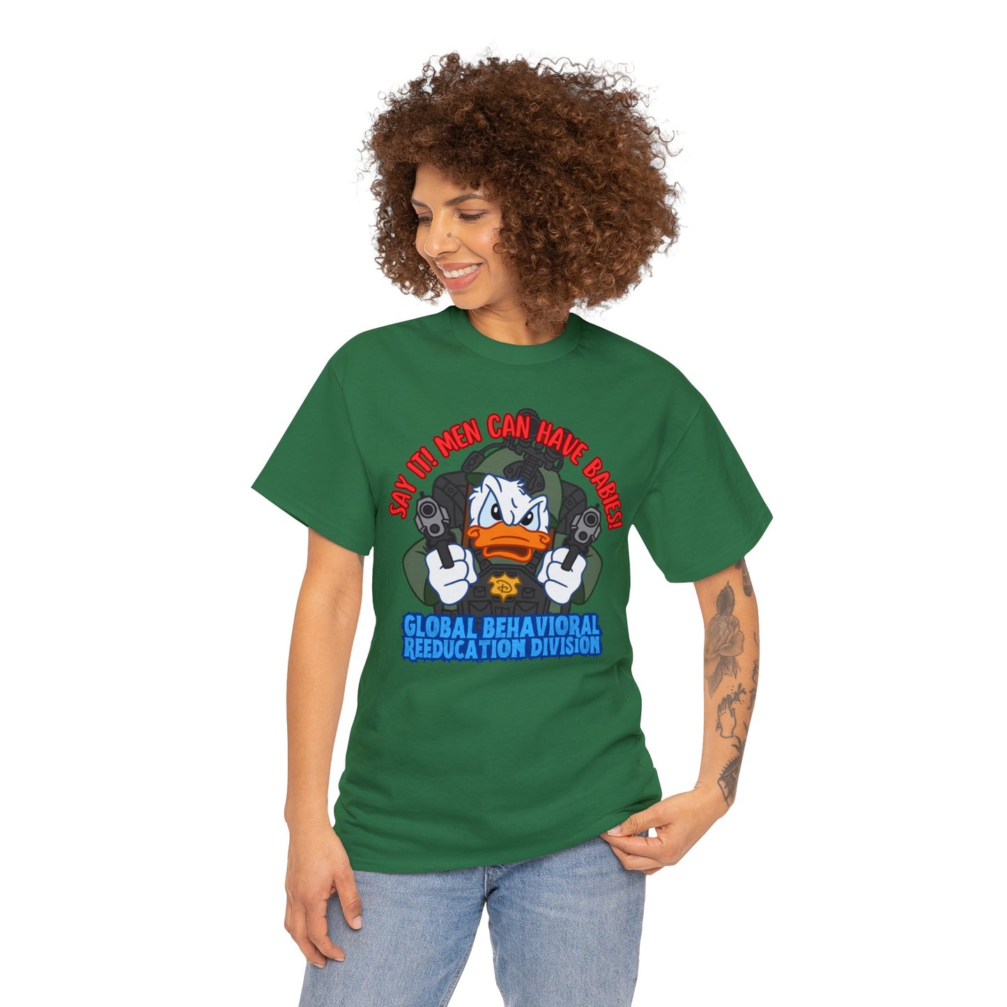 Tacti-Quack Unisex Heavy Cotton Tee!