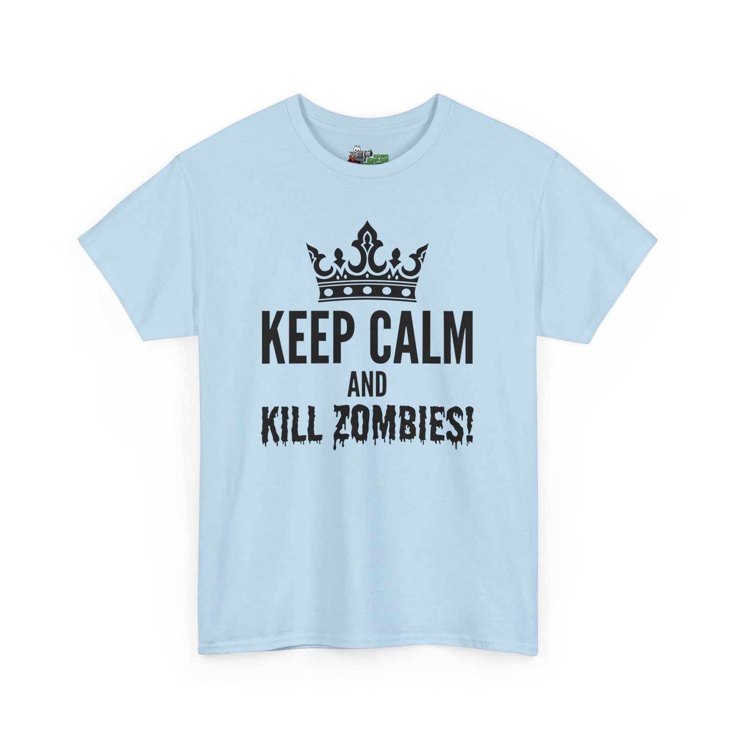 Keep Calm & Kill Zombies! Unisex Heavy Cotton Tee