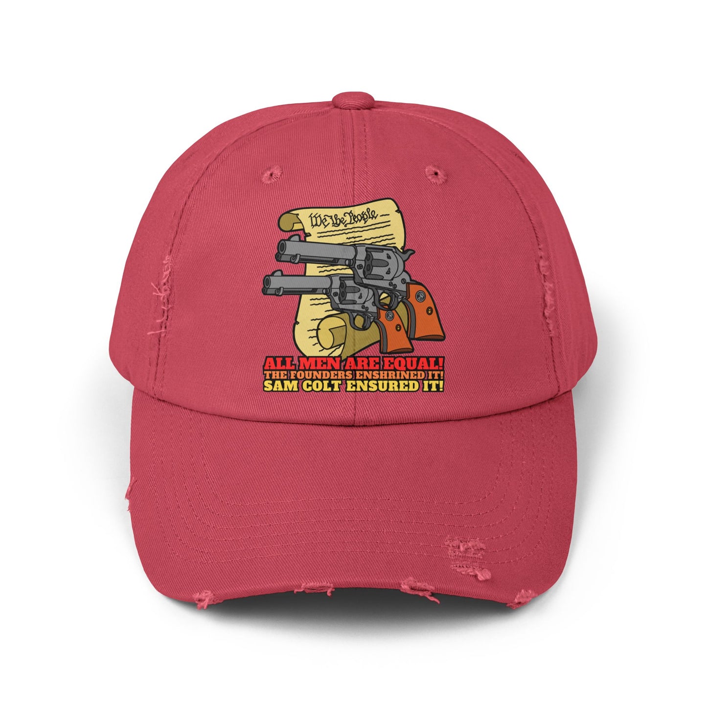 Equalizers! Unisex Distressed Cap