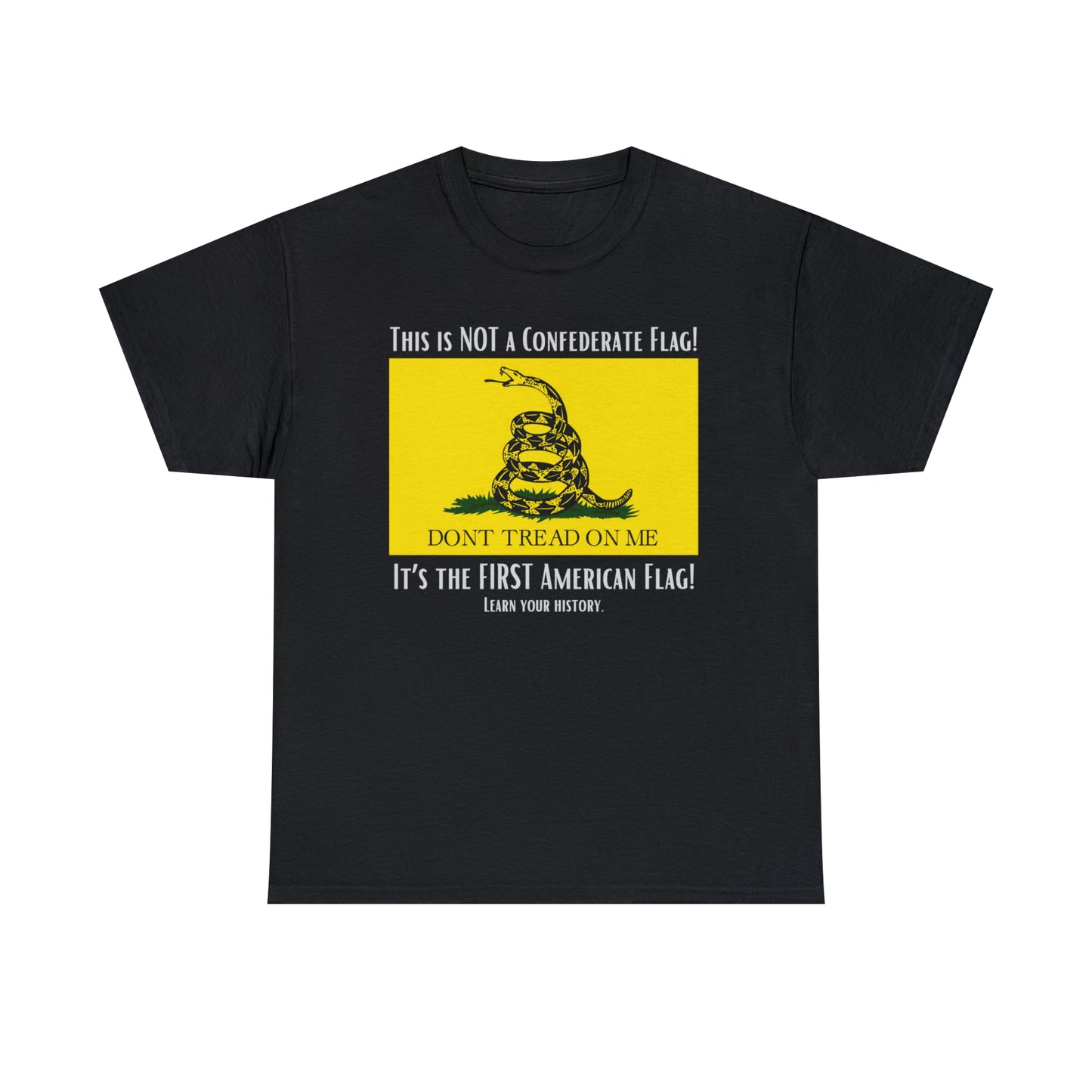 1st American Flag Unisex Heavy Cotton Tee