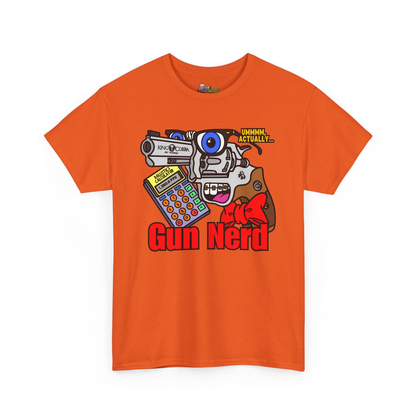 Gun Nerd! Unisex Heavy Cotton Tee