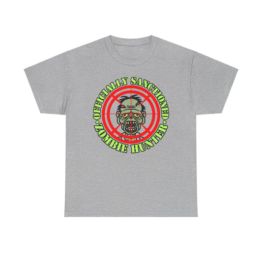 Zombie Hunter Unisex Heavy Cotton Tee
