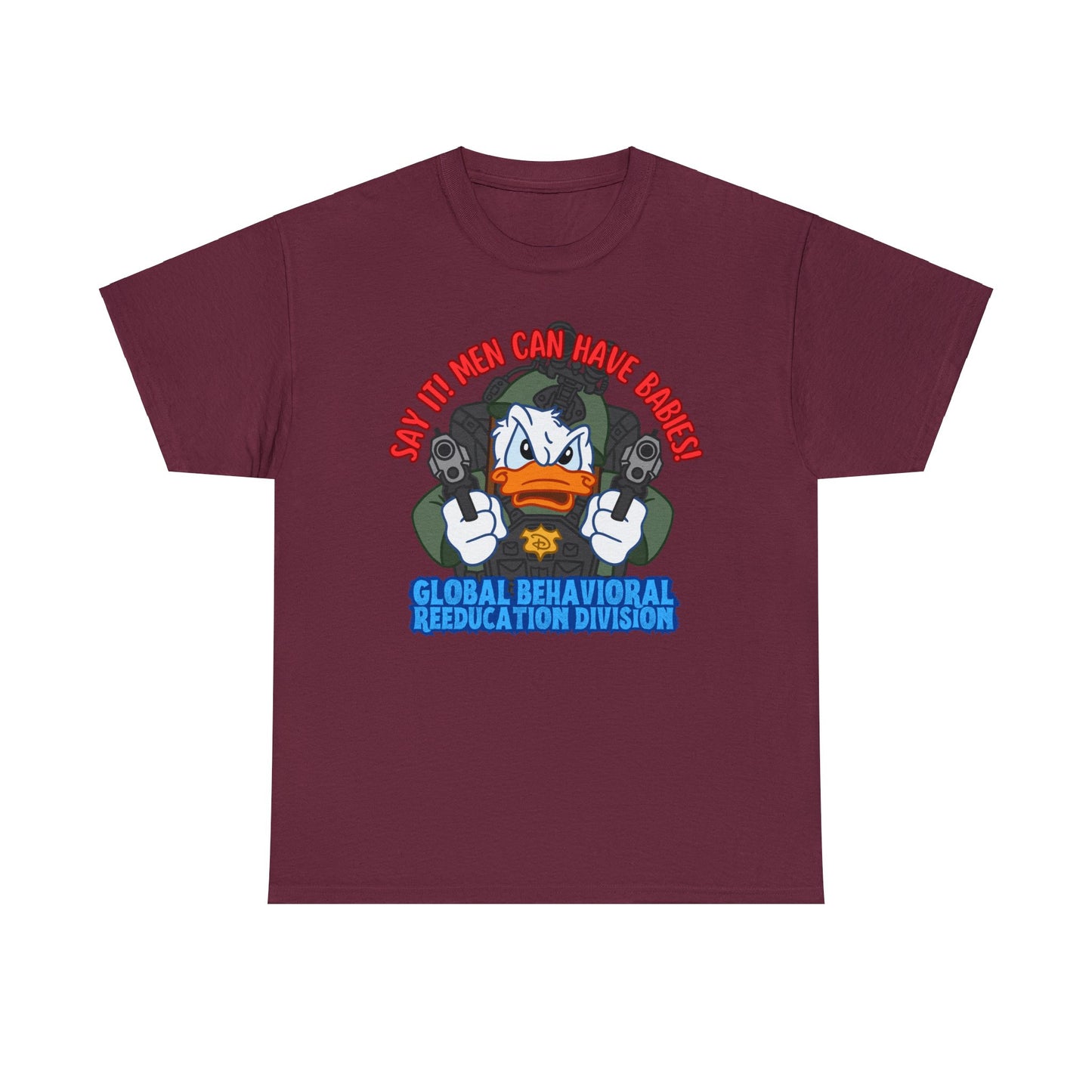 Tacti-Quack Unisex Heavy Cotton Tee!