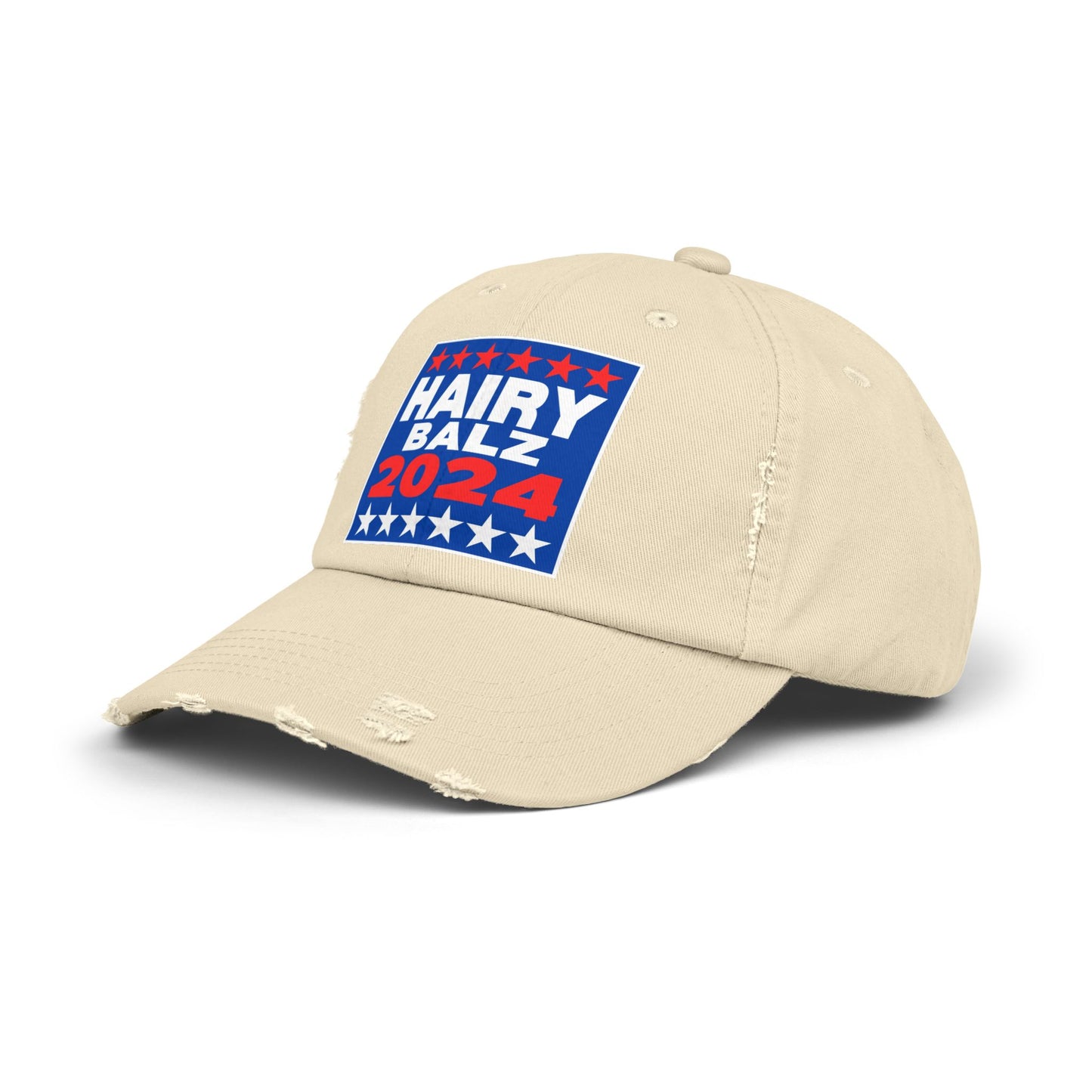 Hairy/Balz '24! Unisex Distressed Cap