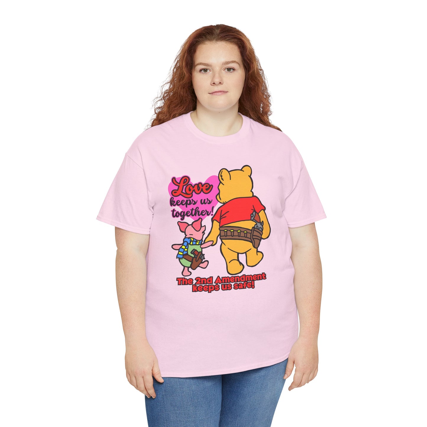 The 2nd Keeps Us Safe! Unisex Heavy Cotton Tee