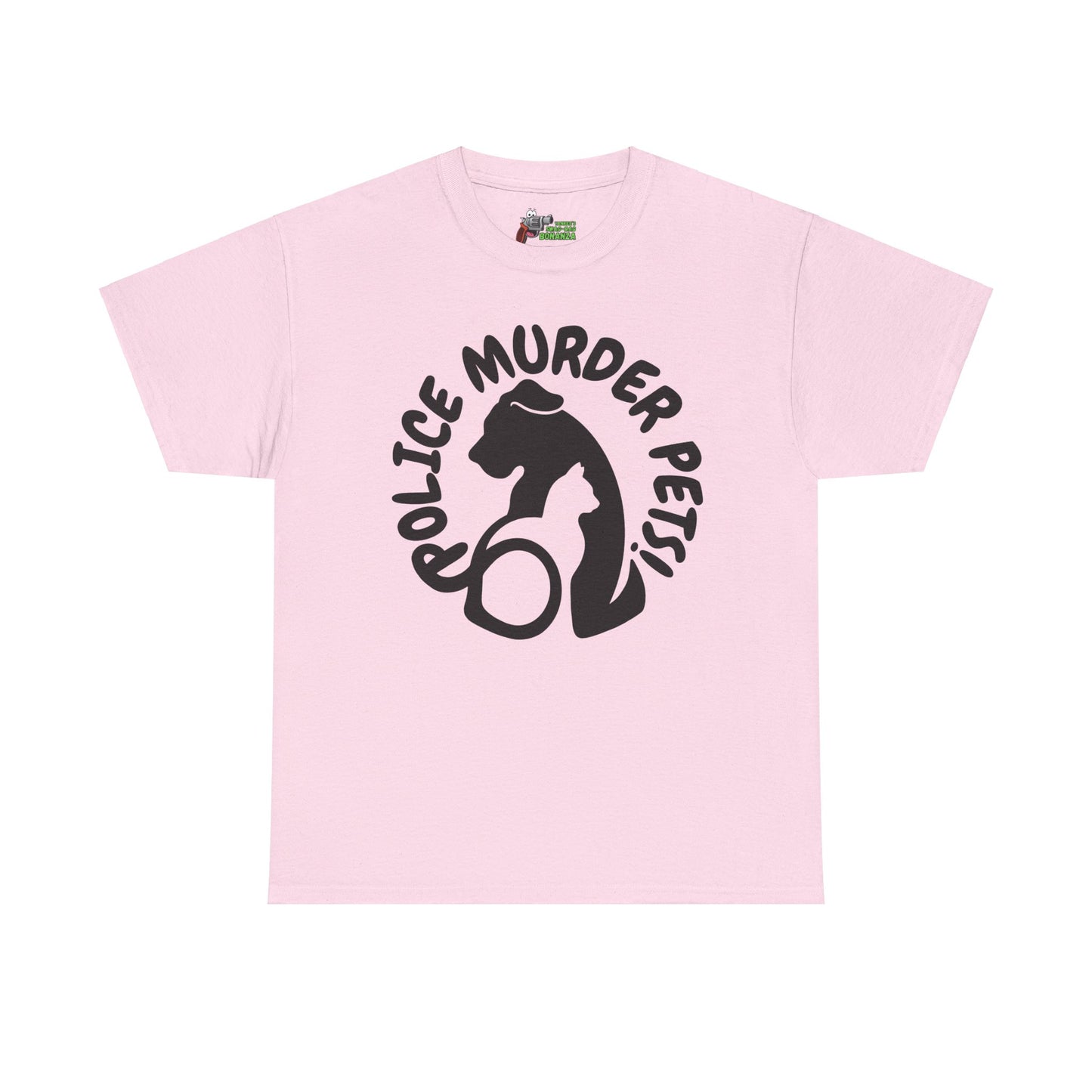 Police Murder Pets! Unisex Heavy Cotton Tee
