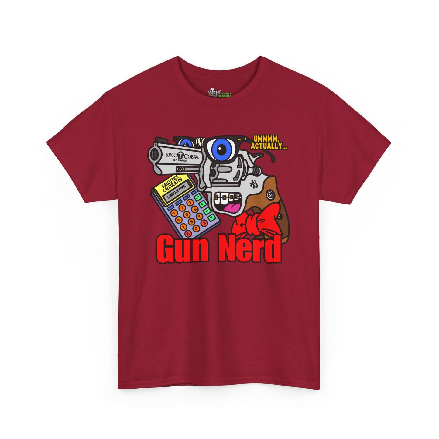 Gun Nerd! Unisex Heavy Cotton Tee