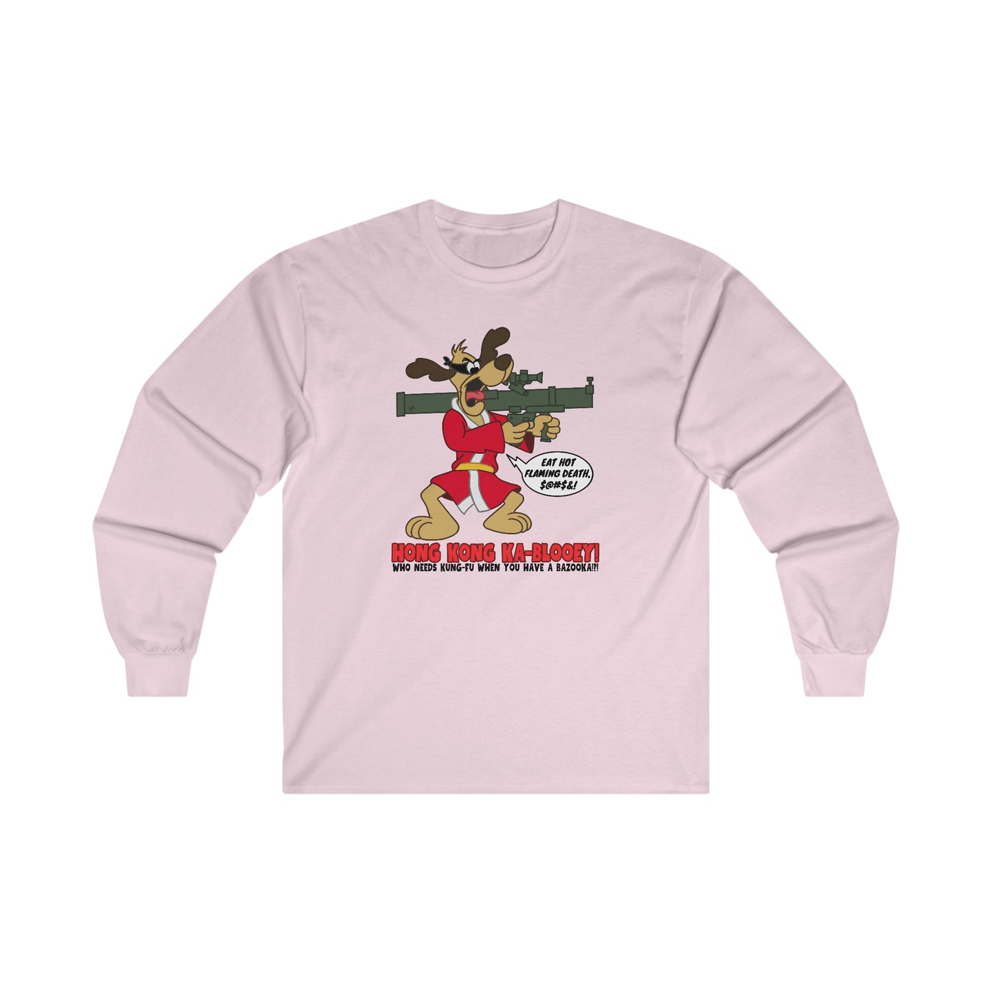Hong Kong Ka-Blooey! Ultra Cotton Long Sleeve Tee