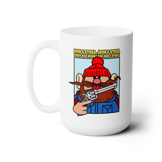 Iron & Steel! Ceramic Mug 15oz