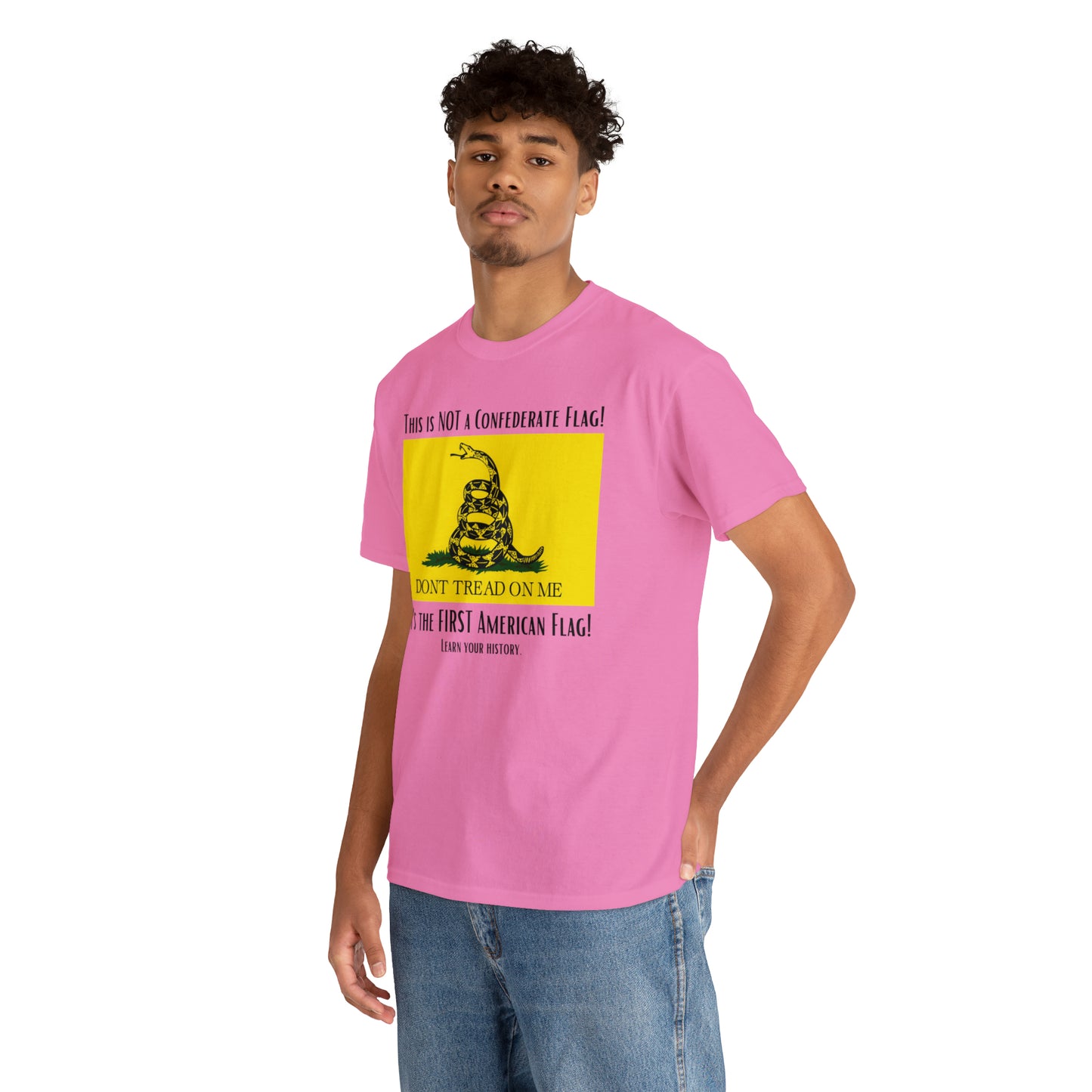 1st American Flag Unisex Heavy Cotton Tee