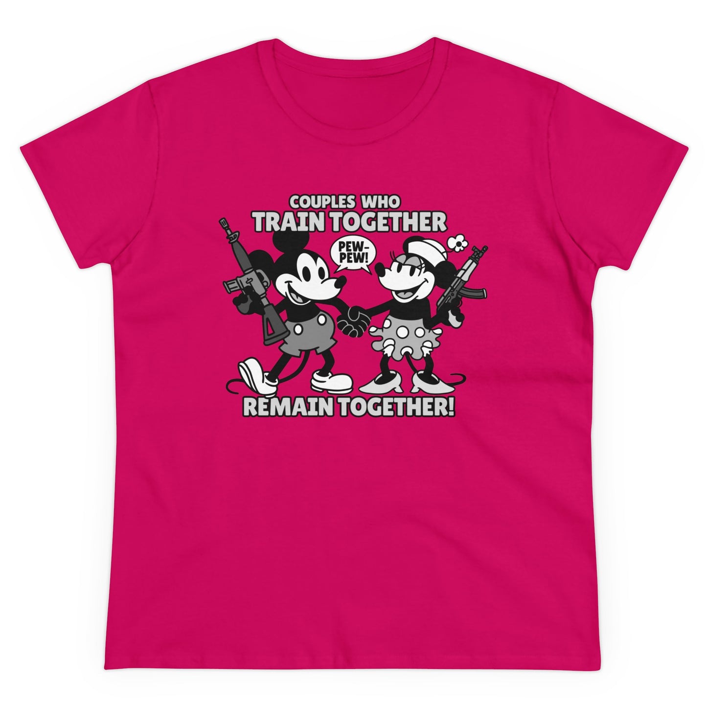 Couple's Therapy! Women's Midweight Cotton Tee