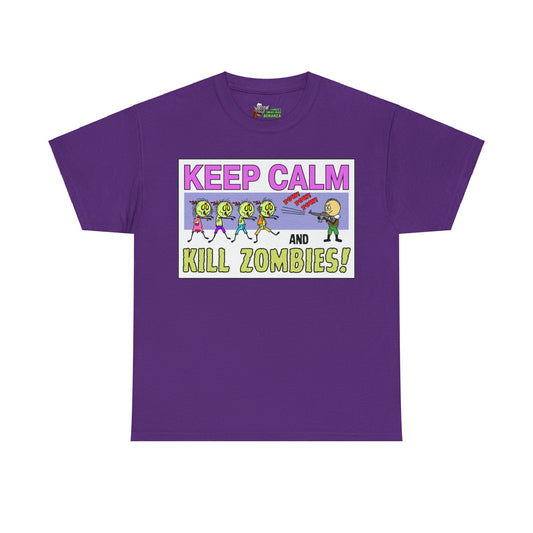 Kill Zombies! Unisex Heavy Cotton Tee