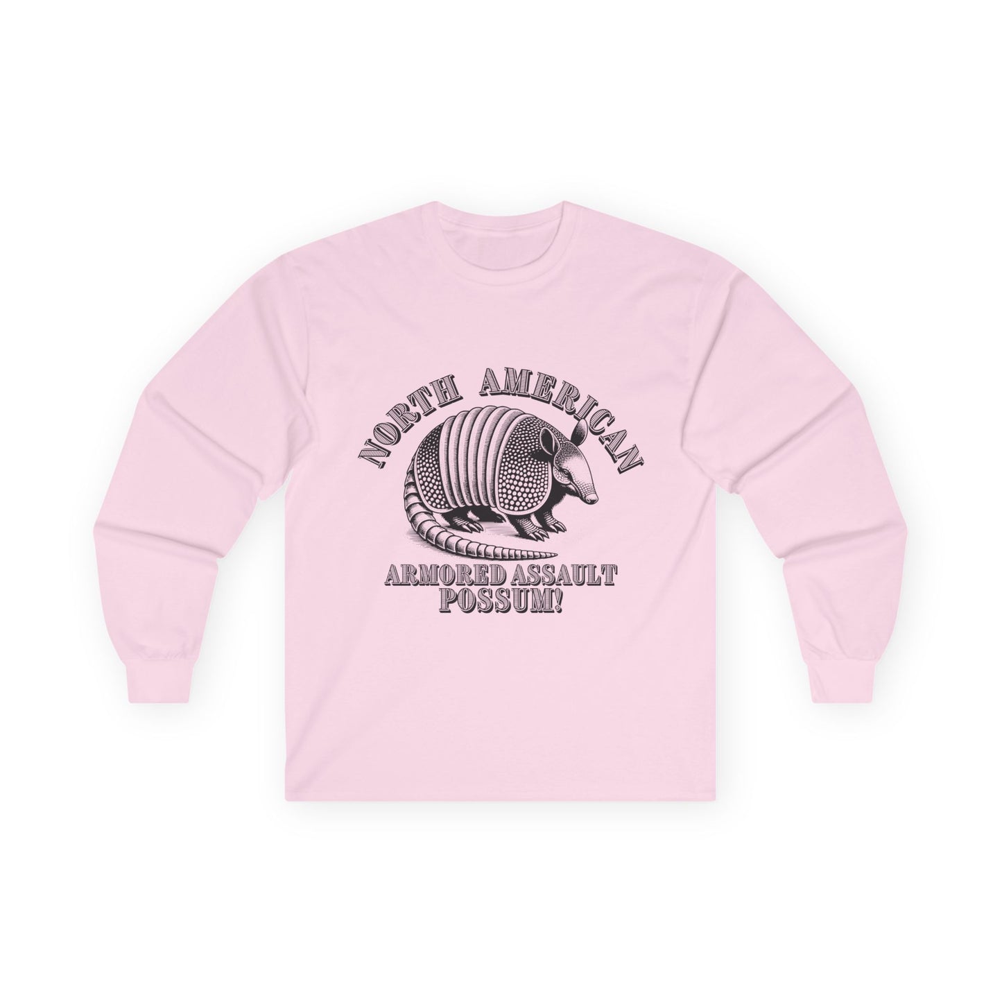 North American Armored Assault Possum! Unisex Ultra Cotton Long Sleeve Tee