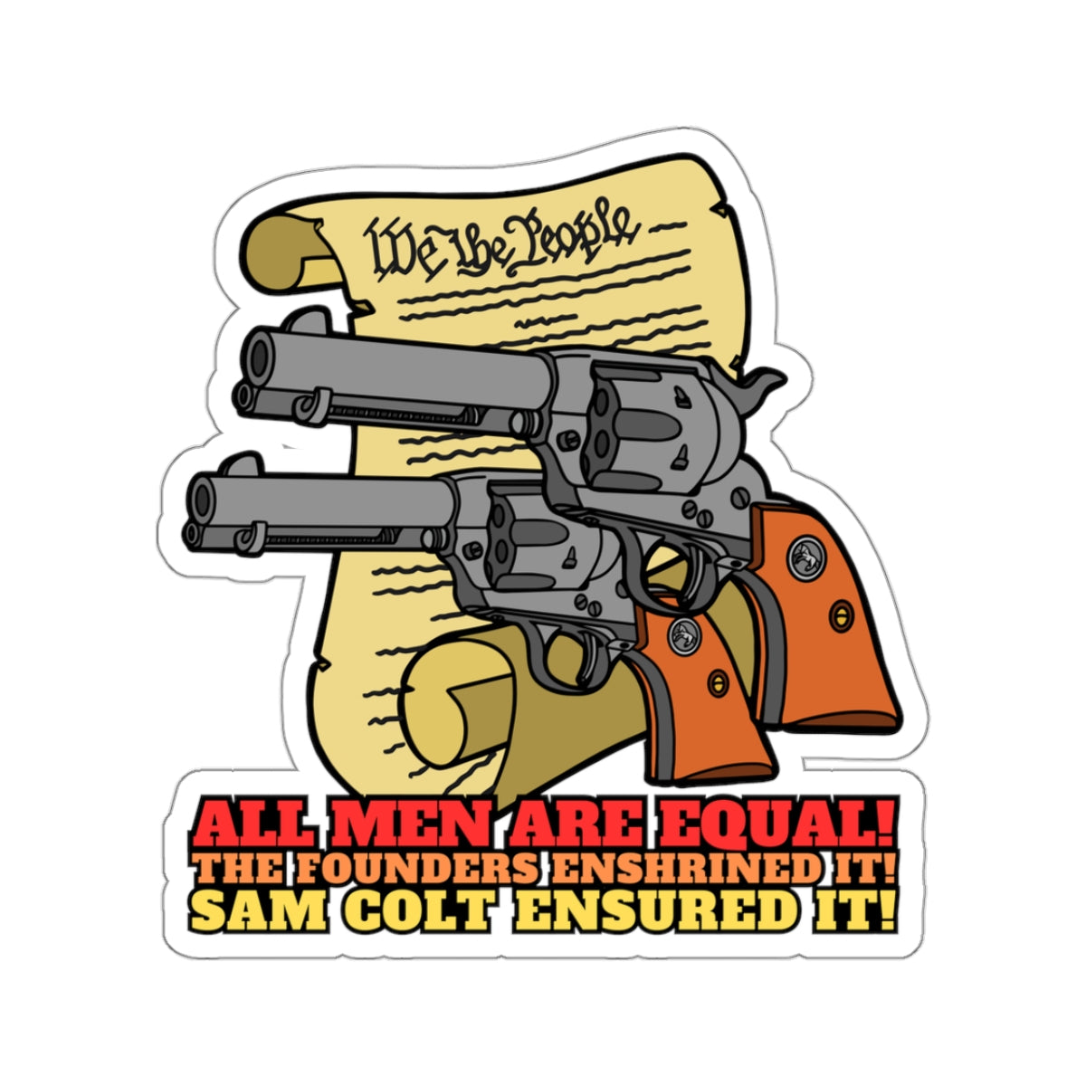 Equalizers! Kiss-Cut Stickers