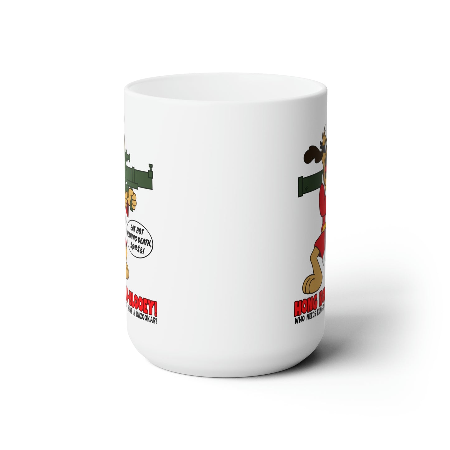 Hong Kong Ka-Blooey! Ceramic Mug 15oz