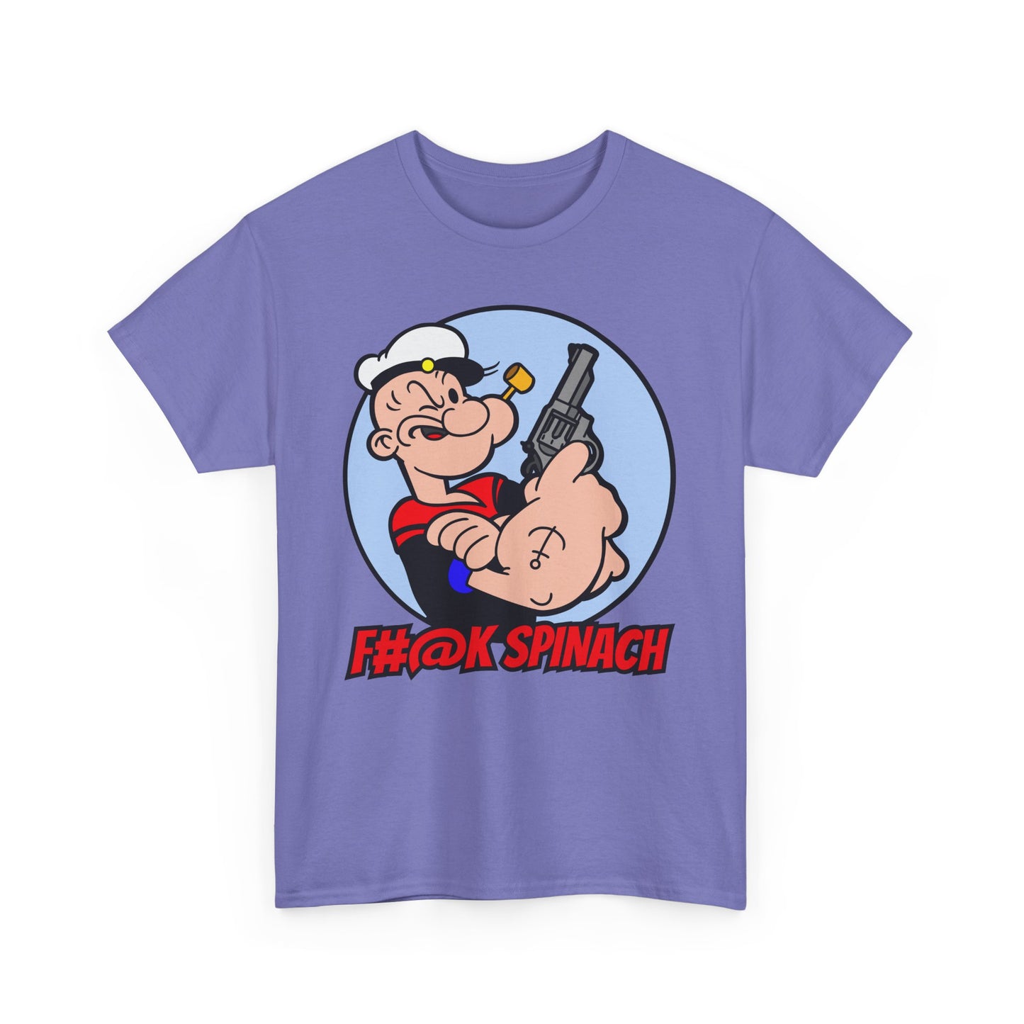 F#@K Spinach! Unisex Heavy Cotton Tee