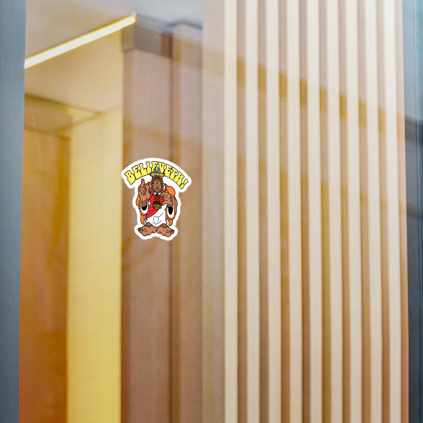 Believeth! Kiss-Cut Vinyl Decals