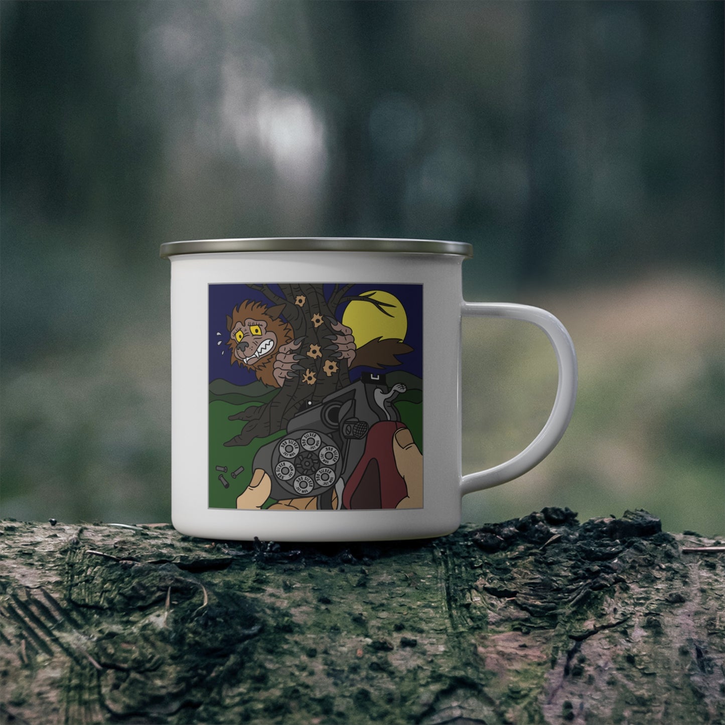 C'mon Man! Enamel Camping Mug