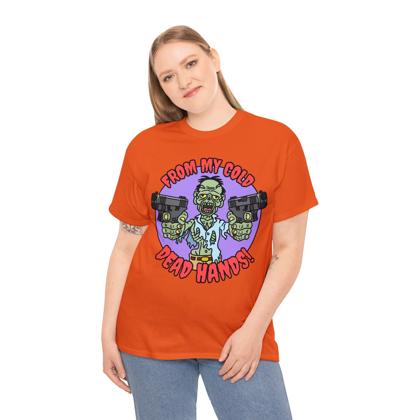 Cold, Dead Hands! Unisex Heavy Cotton Tee
