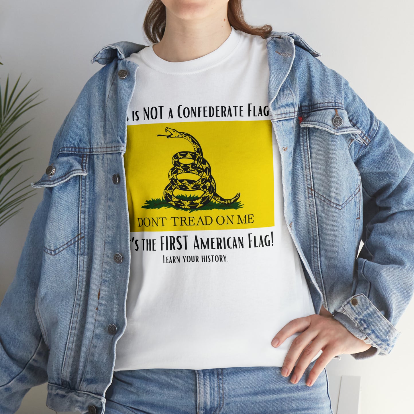 1st American Flag Unisex Heavy Cotton Tee