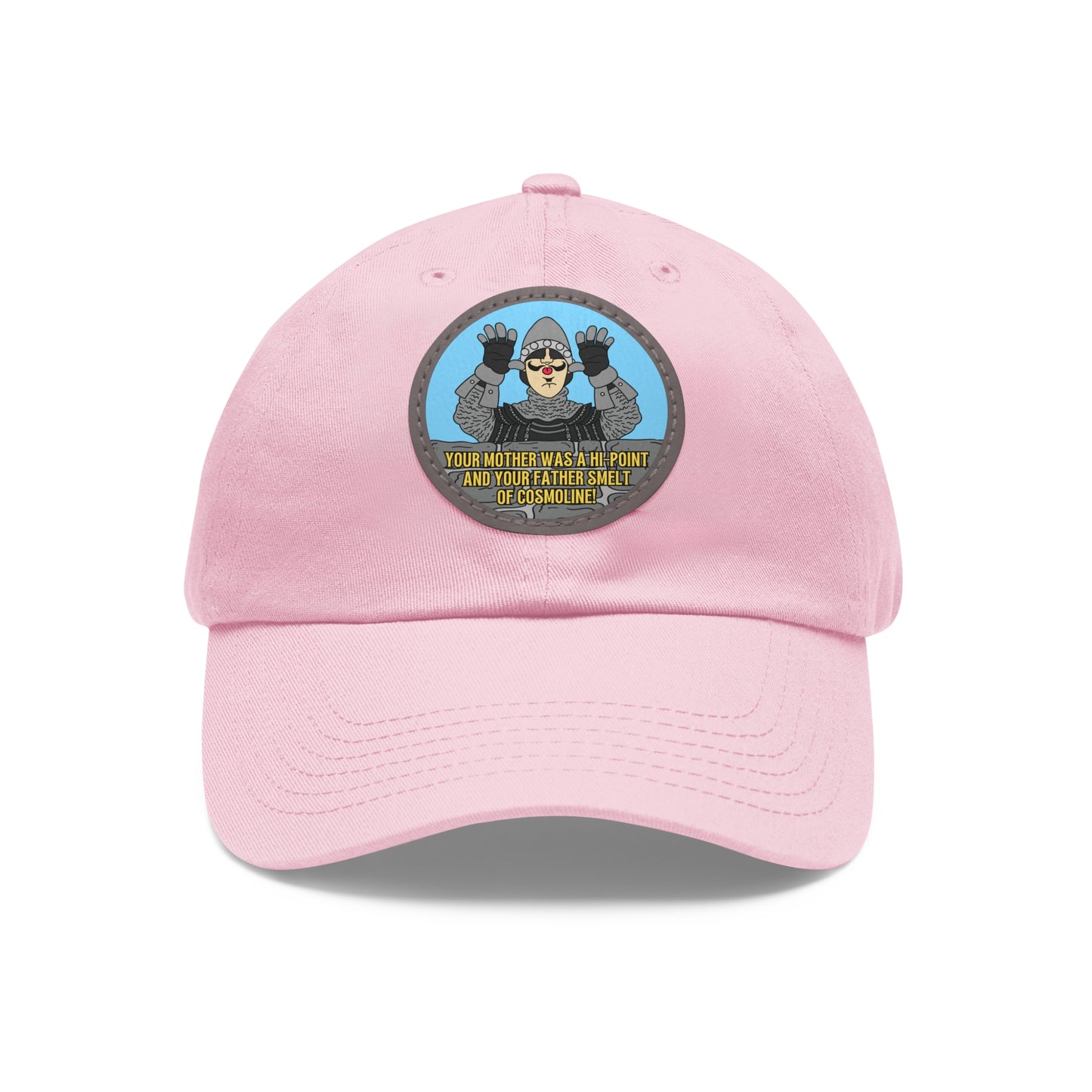 Cosmoline Taunt! Dad Hat with Leather Patch (Round)