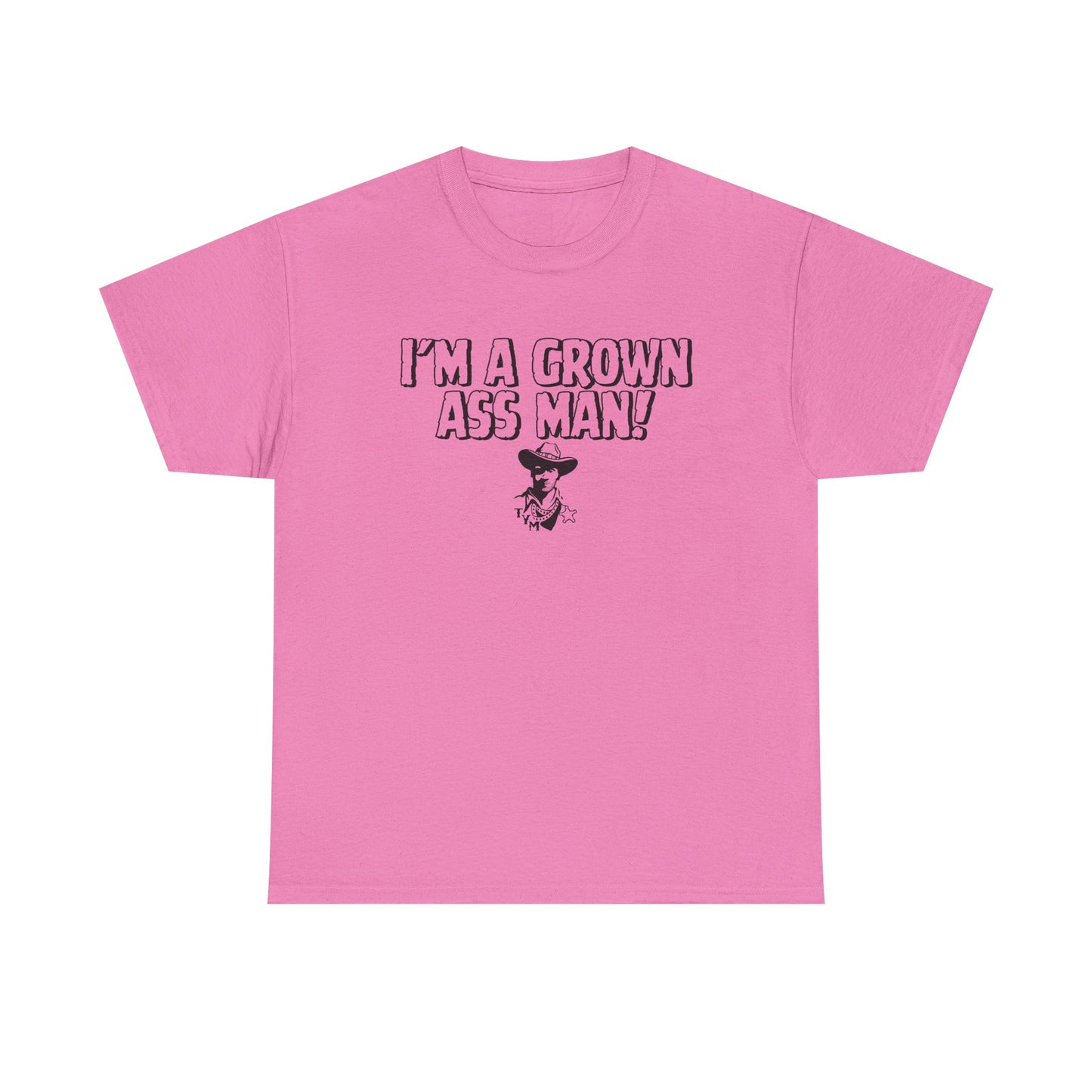 Funny  - 'I'M A GROWN ASS MAN!' Unisex Heavy Cotton Tee
