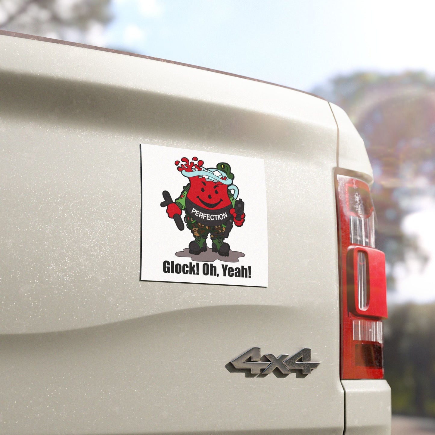 Glock-Aid! Car Magnets