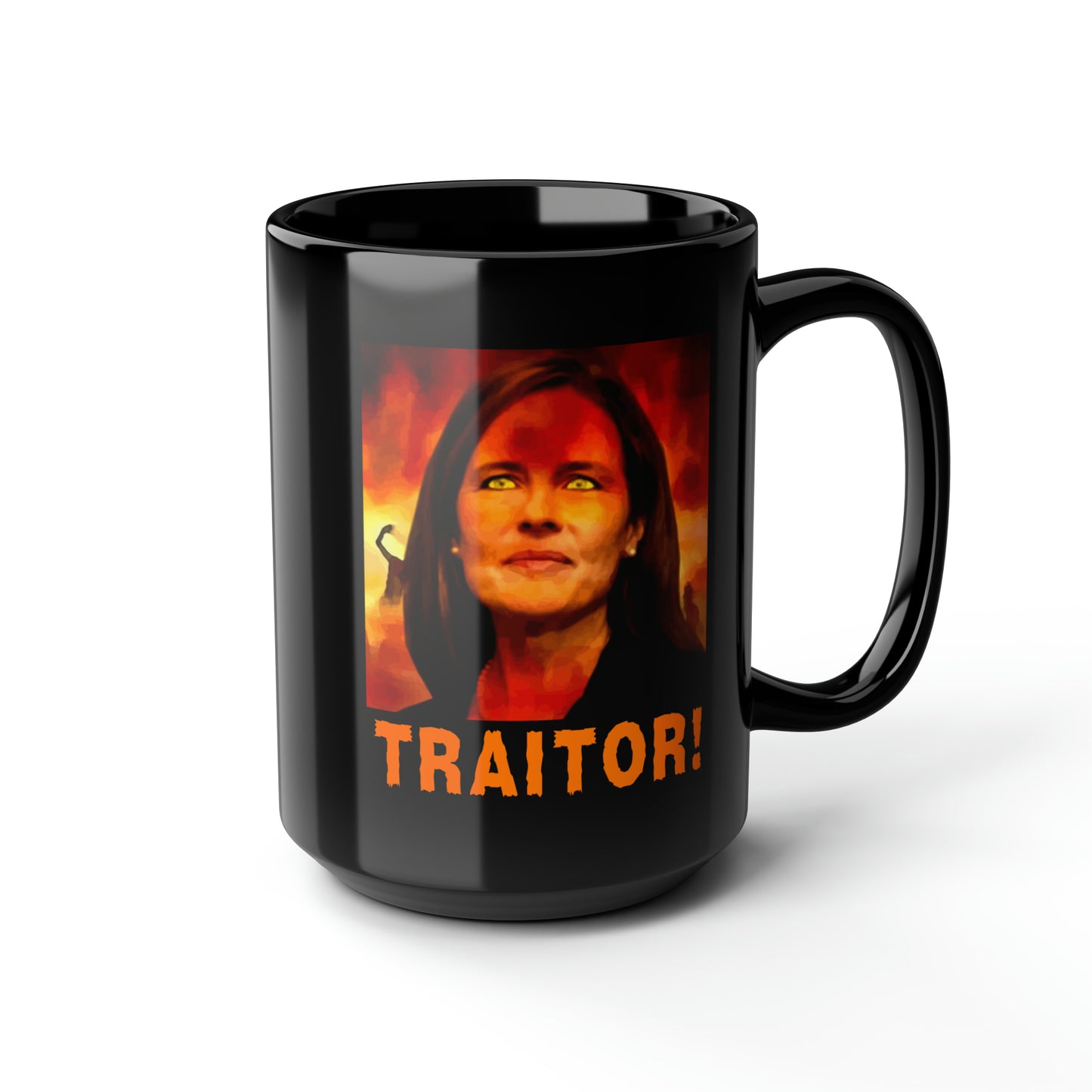 ACB Traitor! Black Mug, 15oz