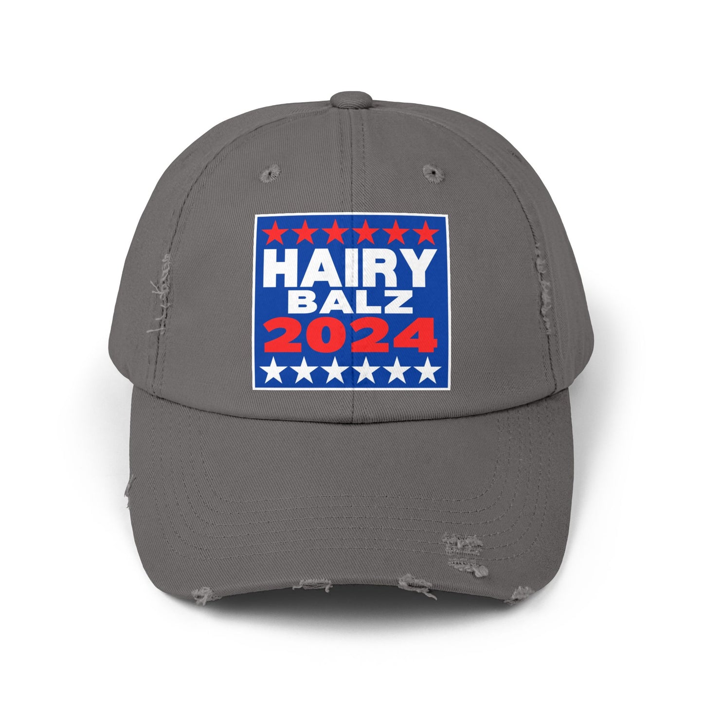 Hairy/Balz '24! Unisex Distressed Cap